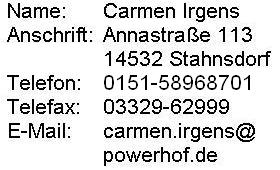 Angaben zum Impressum